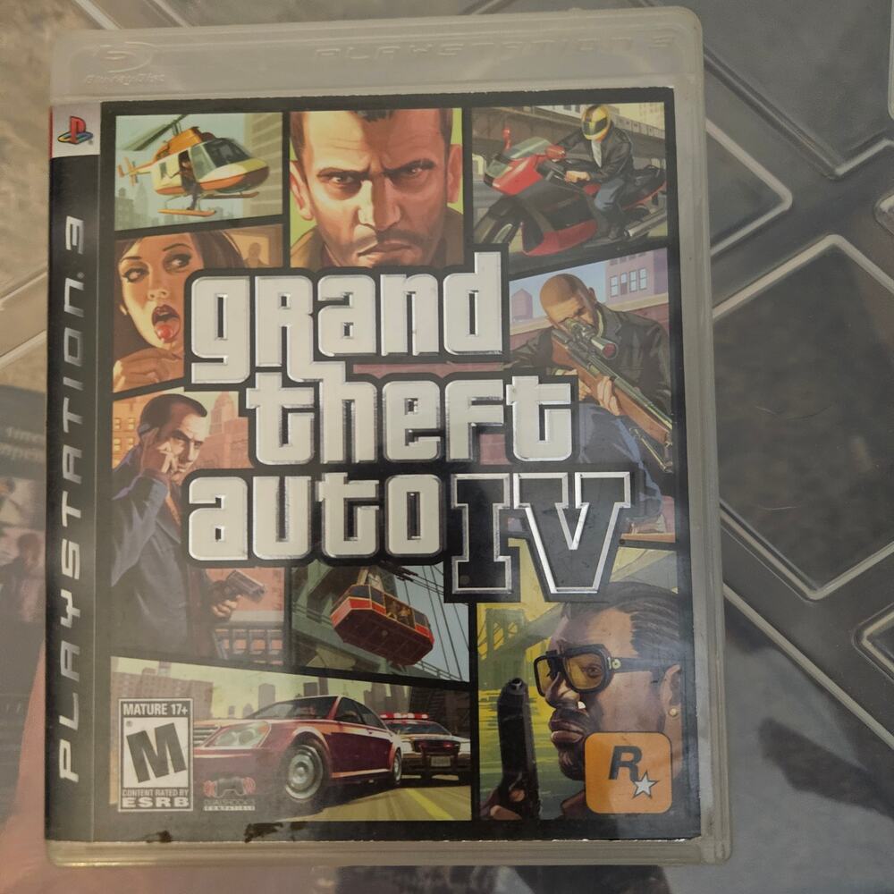Grand Theft Auto IV Game PS3